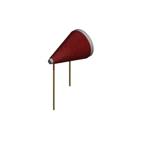 Broadband Conical Flying Lead Inductor